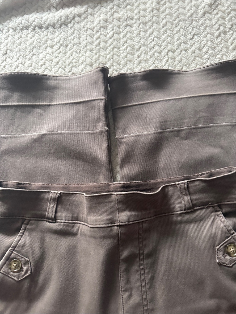SPANX Taupe Jeggings - Sleek Neutral Stretch Pants - Picture 4 of 5